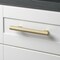 Gliderite Hardware 5-1/16 in. Center to Center Hexagon Bar Pull Satin Gold 4791-128-SG-1 - alternate 3